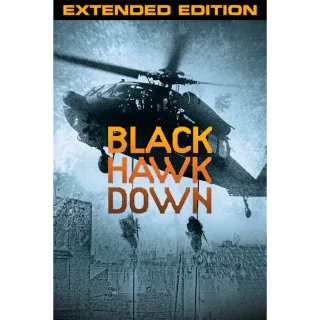 Black Hawk Down (Extended Edition) (4K Movies Anywhere) Instant Delivery!