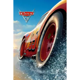 Cars 3 (Movies Anywhere/Vudu/iTunes/Google) Instant Delivery!