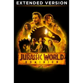 Jurassic World Dominion (Extended) (4K Movies Anywhere)