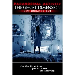 Paranormal Activity: The Ghost Dimension (Unrated) (Vudu)