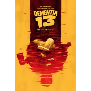 Dementia 13: (Director's Cut) (4K Vudu/iTunes)