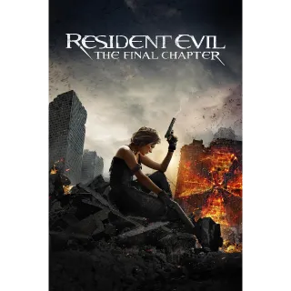 Resident Evil: The Final Chapter (4K Movies Anywhere)