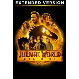 Jurassic World Dominion (Extended Cut) (4K Movies Anywhere)