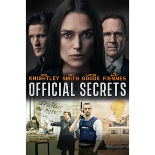 Official Secrets (Vudu/iTunes)