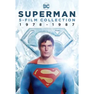 Superman 1978-1987 5-Film Collection (4K Movies Anywhere)