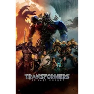 Transformers: The Last Knight (Vudu) Instant Delivery!