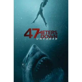47 Meters Down: Uncaged (4K Vudu/iTunes) Instant Delivery!