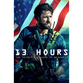 13 Hours: The Secret Soldiers of Benghazi (4K Vudu)