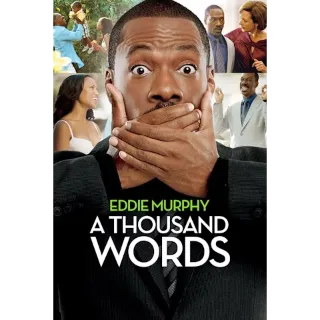 A Thousand Words (4K Vudu)