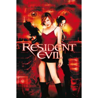 Resident Evil (4K Movies Anywhere) Instant Delivery!