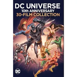 DC Universe 30-Film Collection (4K/HD Movies Anywhere)