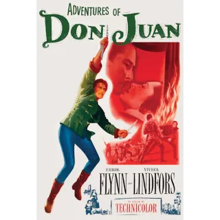 Adventures Of Don Juan (Movies Anywhere SD)