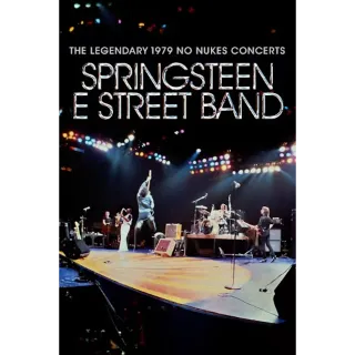 The Legendary 1979 No Nukes Concerts - Springsteen E Street Band  (Vudu)