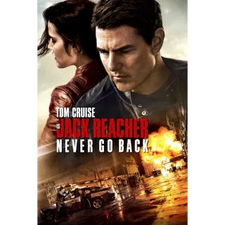 Jack Reacher: Never Go Back (4K Vudu/iTunes)