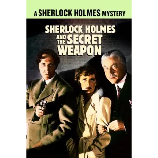 Sherlock Holmes And The Secret Weapon (Vudu)