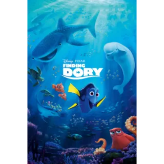 Finding Dory (4K UHD Movies Anywhere) Instant Delivery!