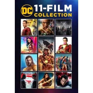 DC Heroes 11-Film Collection (4K Movies Anywhere)