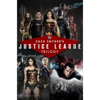 Zack Snyder's Justice League Trilogy (4K Movies Anywhere)