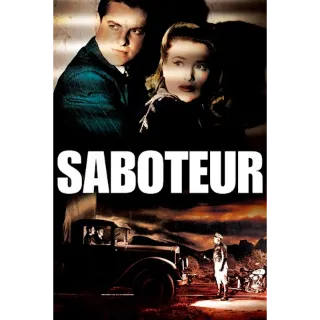 Saboteur (4K Movies Anywhere)