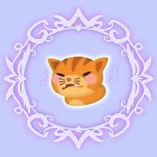 Dinner Discourse Cat Sticker