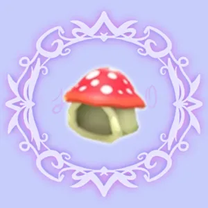 Eco Red Mushroom Hood