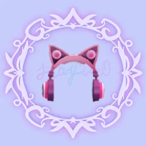 Pink Cat Ear Headphones