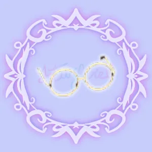 Gold Circle Glasses