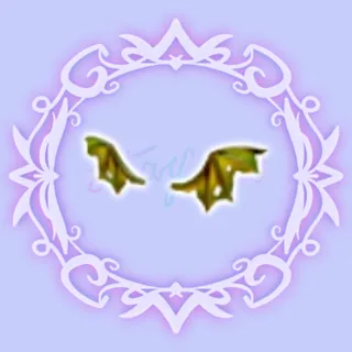 Halloween Green Zombie Bat Wings