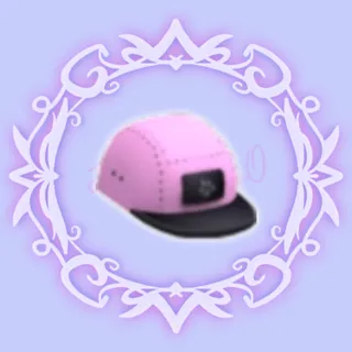 Pink 5 Panel Cap