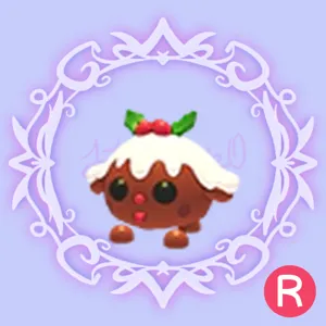 R Christmas Pudding Pup - FULL GROWN