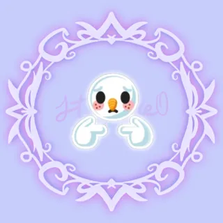 Pretty Please Snowball Sticker