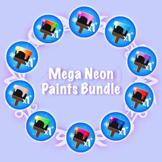 X10 Mega Neon Paint Bundle
