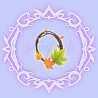Fall Wreath Necklace