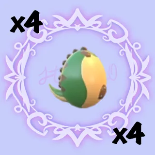 Fossil Egg x4