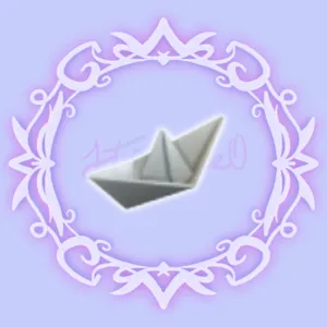 Eco Grey Origami Boat