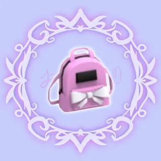 Pink Designer Backpack
