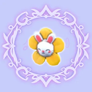 Bunny Flower Clip