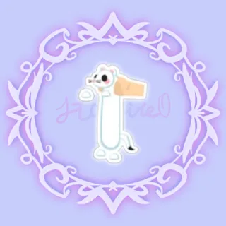 Long Ermine Sticker