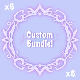 Custom Bundle! X6