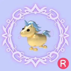 R Gold Unicorn