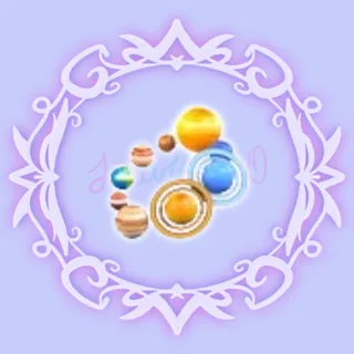 Solar System Necklace