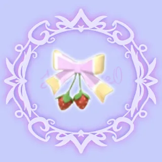 Strawberry Shortcake Bow