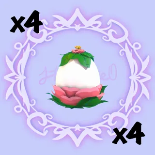 Garden Egg x4