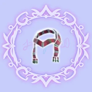 Festive Striped Scarf