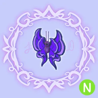 N Violet Butterfly
