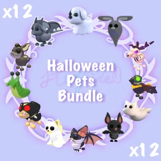 Halloween Pets Bundle x12 - Adopt Me