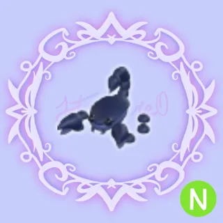 N Halloween Blue Scorpion