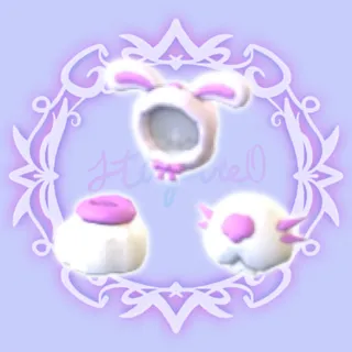 Spring Bunny Pet Wear Set 