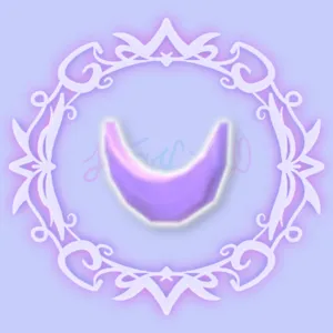 Crescent Moon Head Ornament