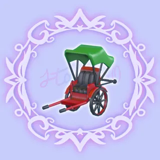 Lunar New Year Rickshaw Stroller